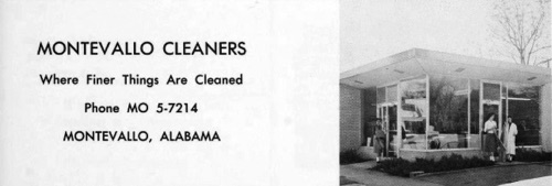 Montevallo Cleaners 1960's