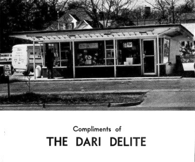 Dari-Delite on Main Street mid-1960's.