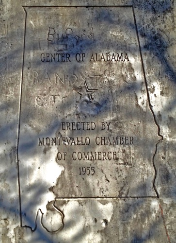 Center of Alabama Marker
Reynolds cemetery on Highway 25
